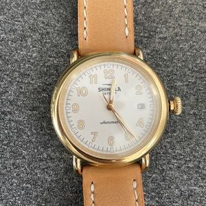 Gorgeous watch! American made with care by Shinola!